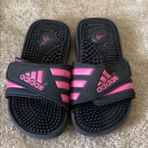 Girls adidas slides